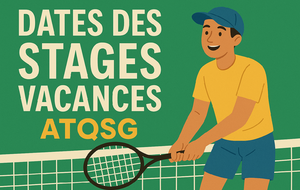 Dates des stages de la saison 2026
